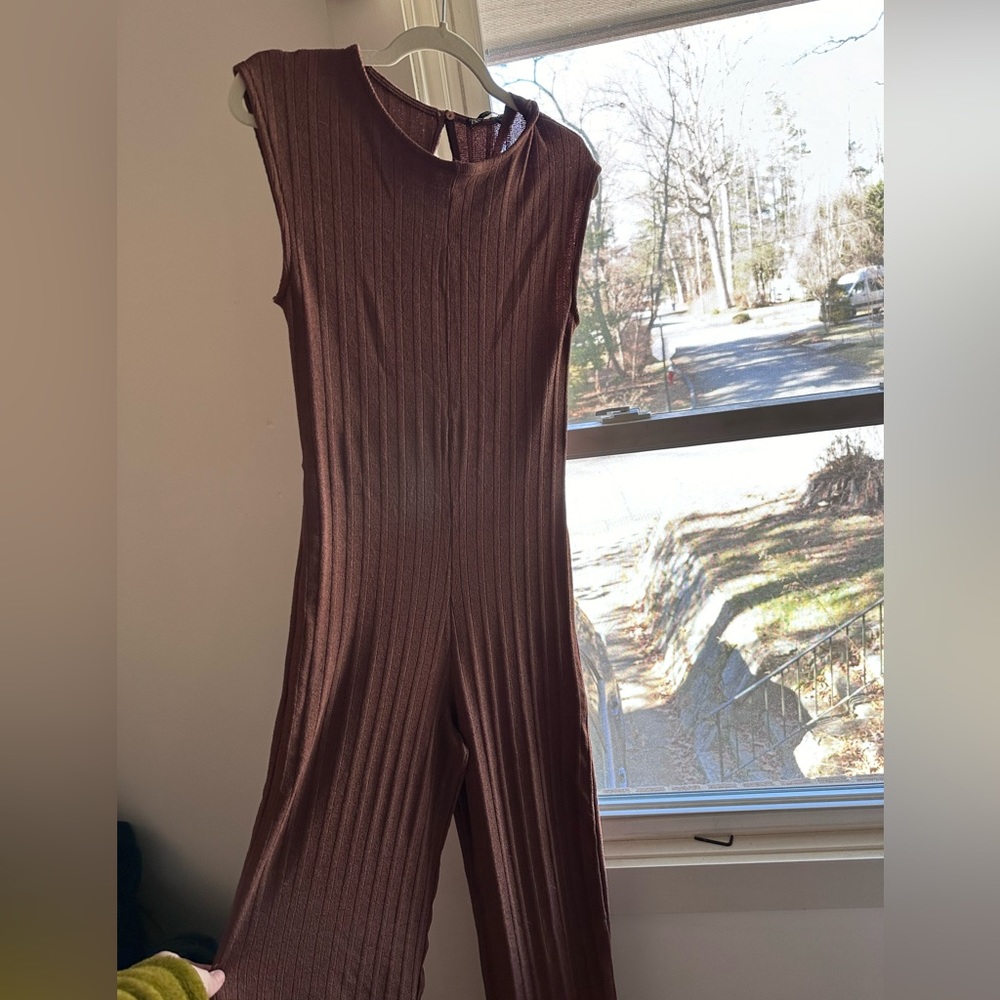 Zara sweater jumpsuit